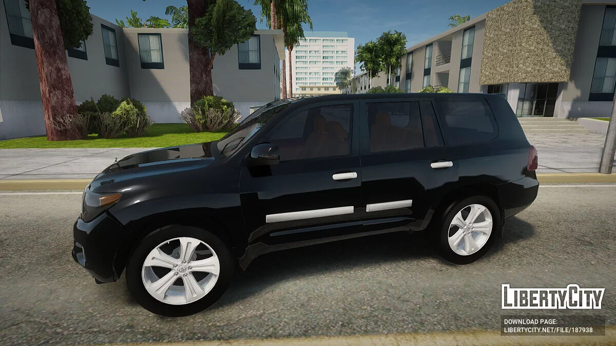 Toyota Land Cruiser 200 Restayling / GTA San Andreas