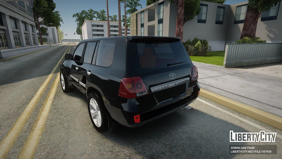 Toyota Land Cruiser 200 Restayling / GTA San Andreas