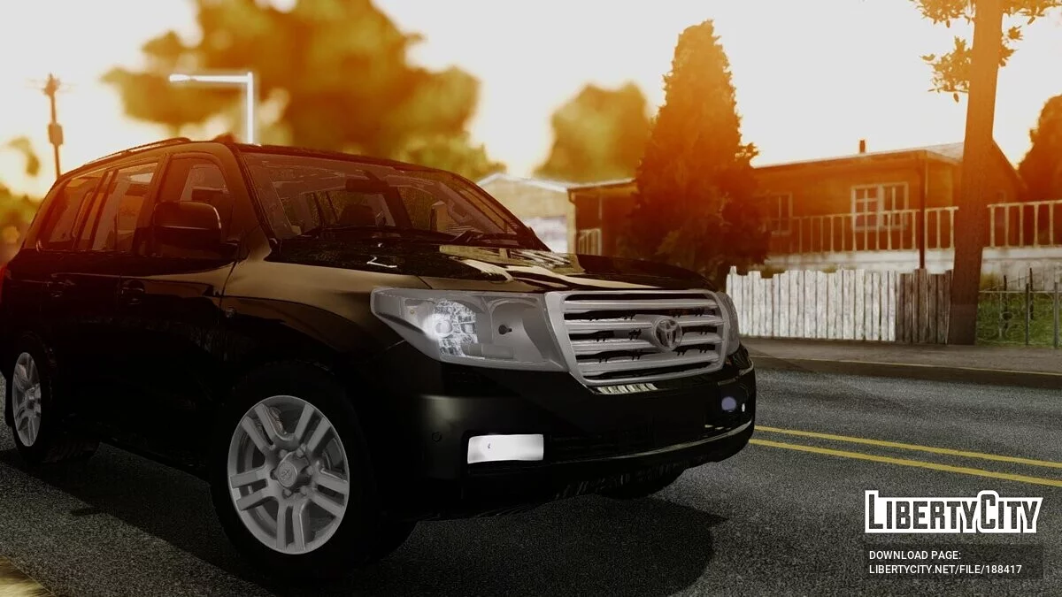 Toyota Land Cruiser 200 / GTA San Andreas
