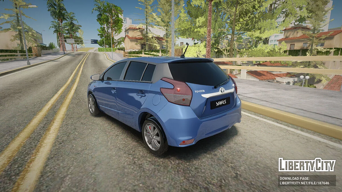 Toyota Yaris 2016 Хэтчбек / GTA San Andreas