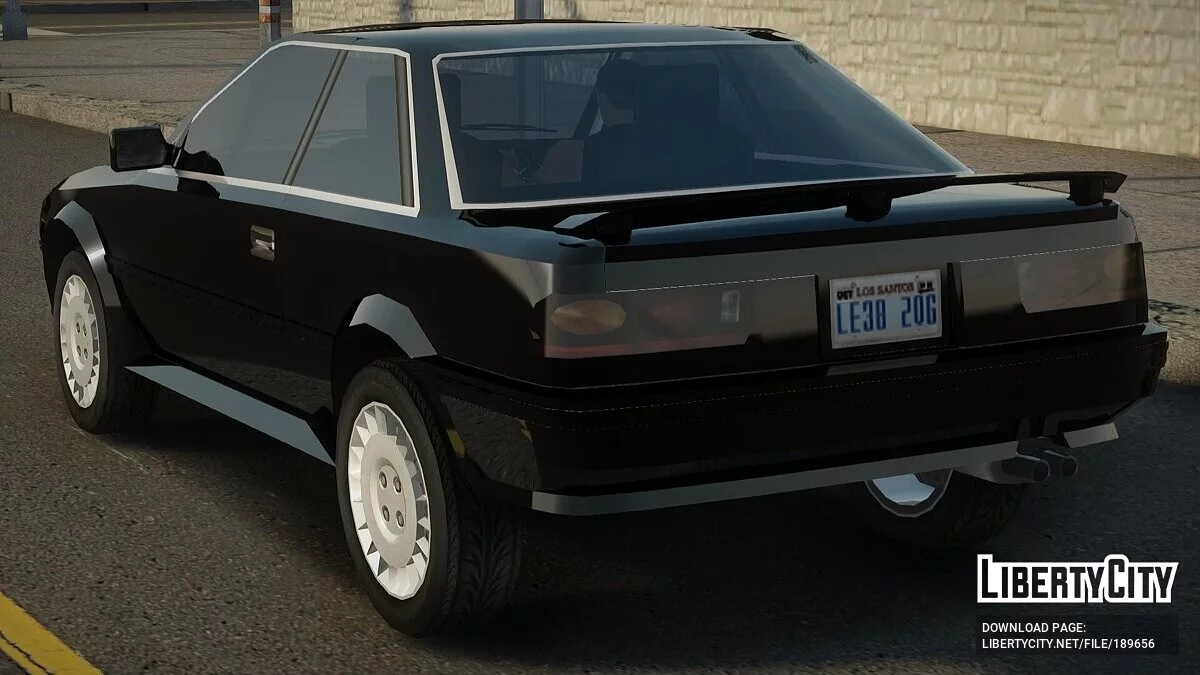 1987 Toyota Sprinter Trueno AE92 / GTA San Andreas