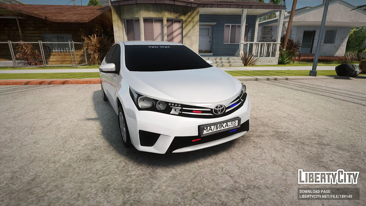 Toyota Corolla / GTA San Andreas