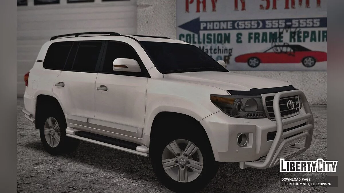 Toyota Land Cruiser 200 Tuning / GTA San Andreas