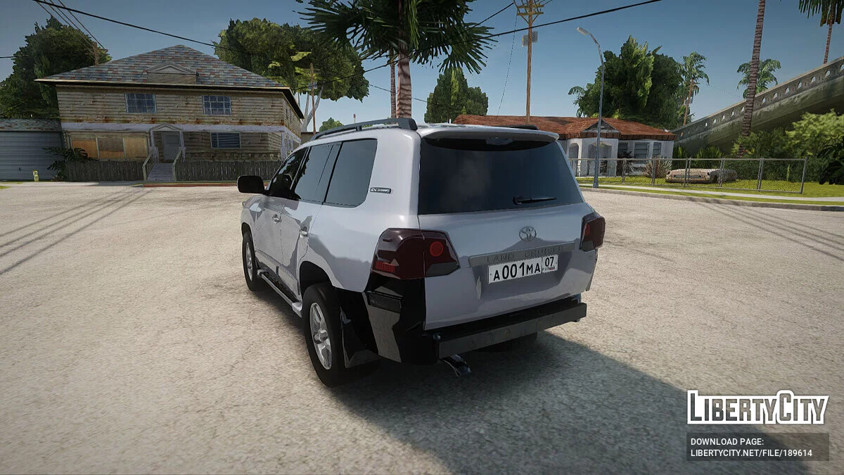 Toyota LC200 Brodyaga / GTA San Andreas