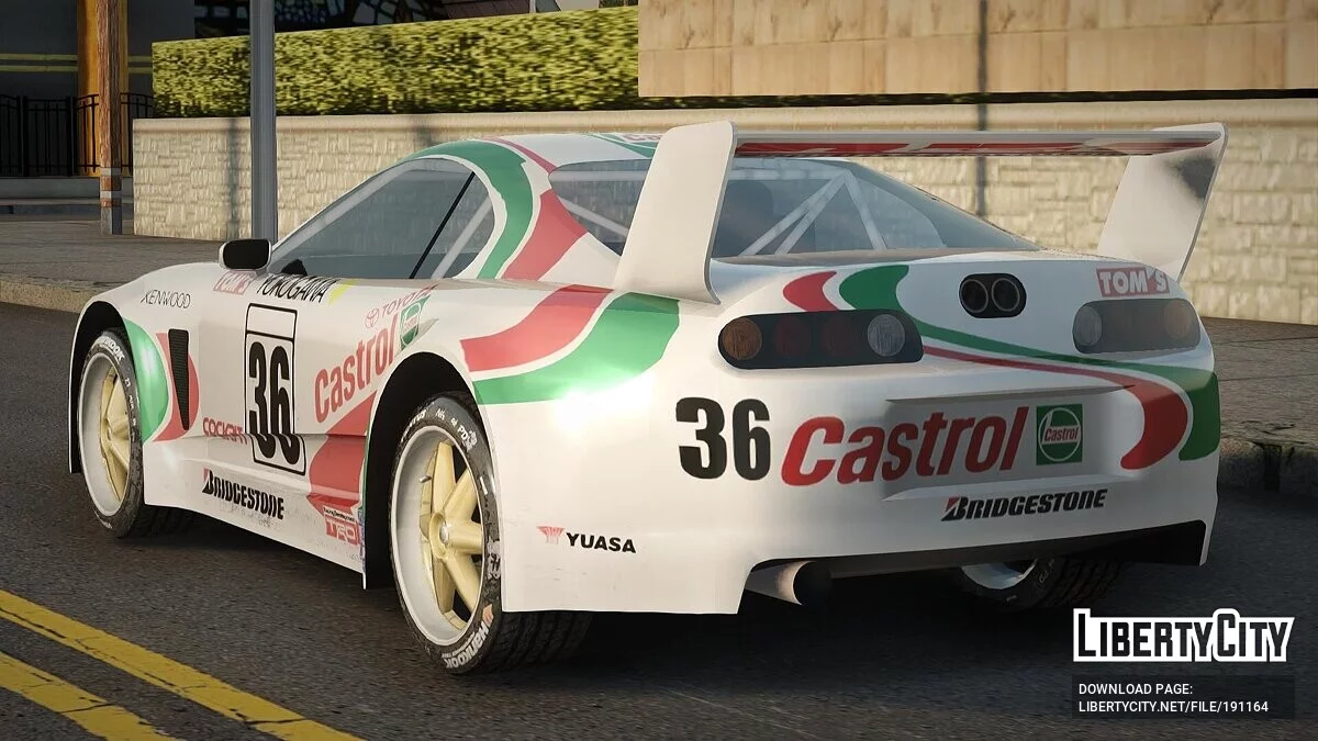 1995 Toyota Castrol Supra GT / GTA San Andreas