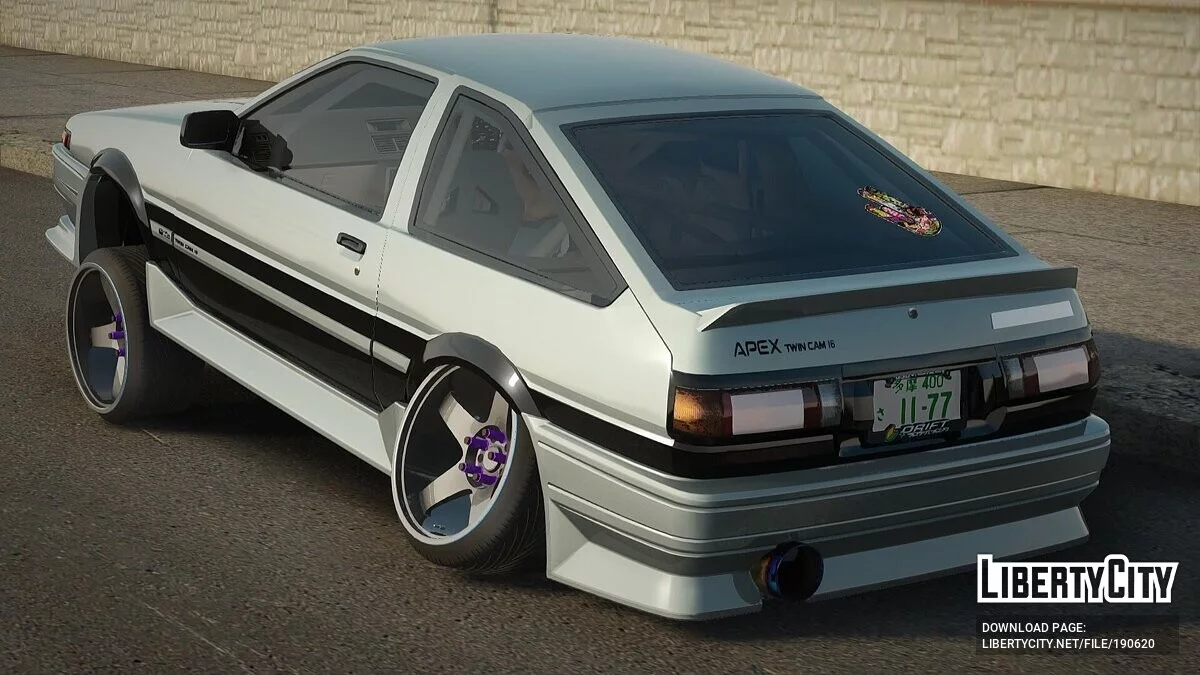 Toyota AE 86 Trueno Hella / GTA San Andreas