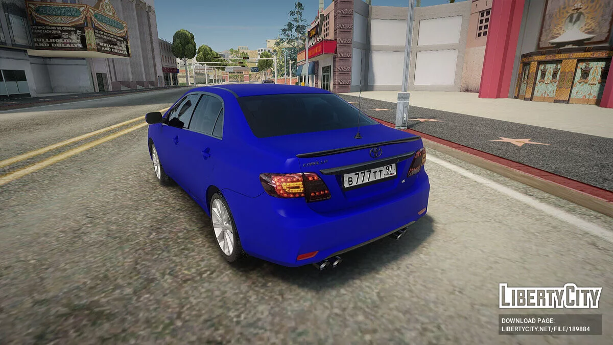 Toyota Corolla / GTA San Andreas