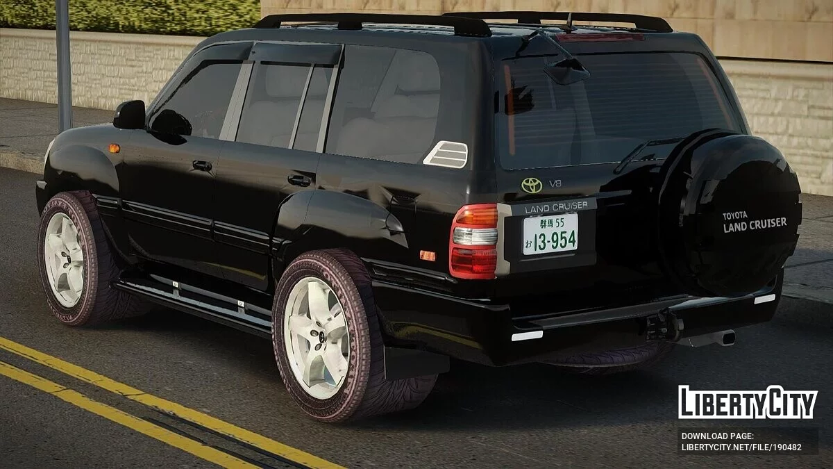 Toyota Land Cruiser 100 UAE-EDITION / GTA San Andreas