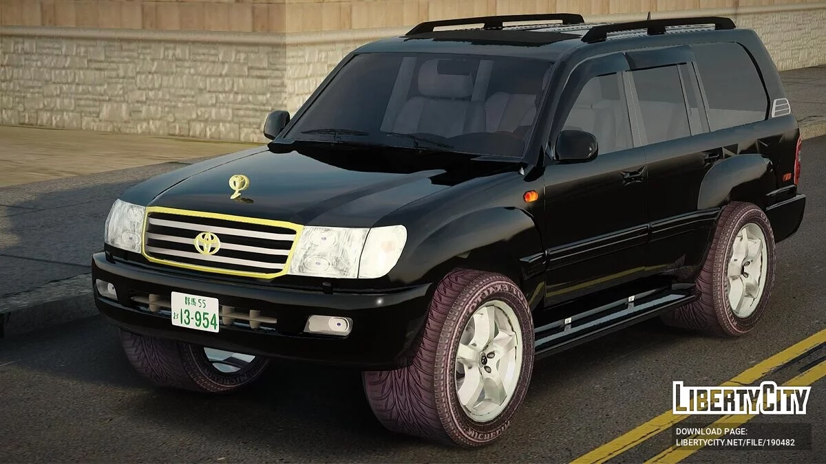 Toyota Land Cruiser 100 UAE-EDITION / GTA San Andreas