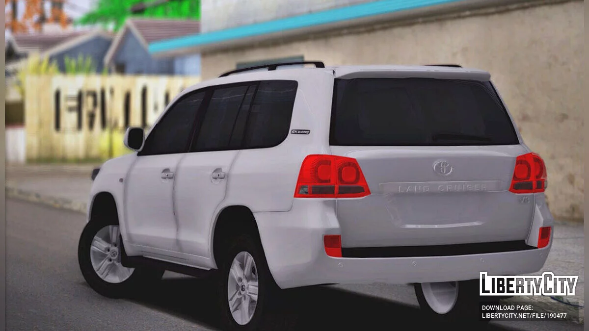 Toyota Land Cruiser 200 Дорестайл / GTA San Andreas