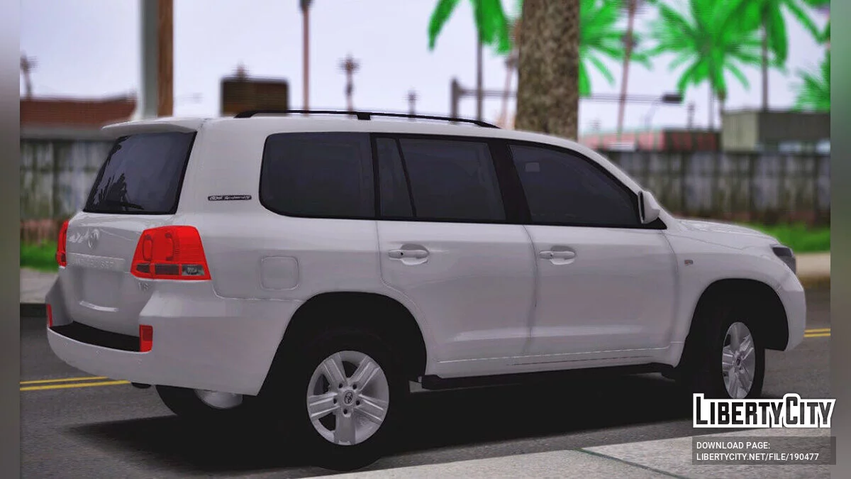 Toyota Land Cruiser 200 Дорестайл / GTA San Andreas