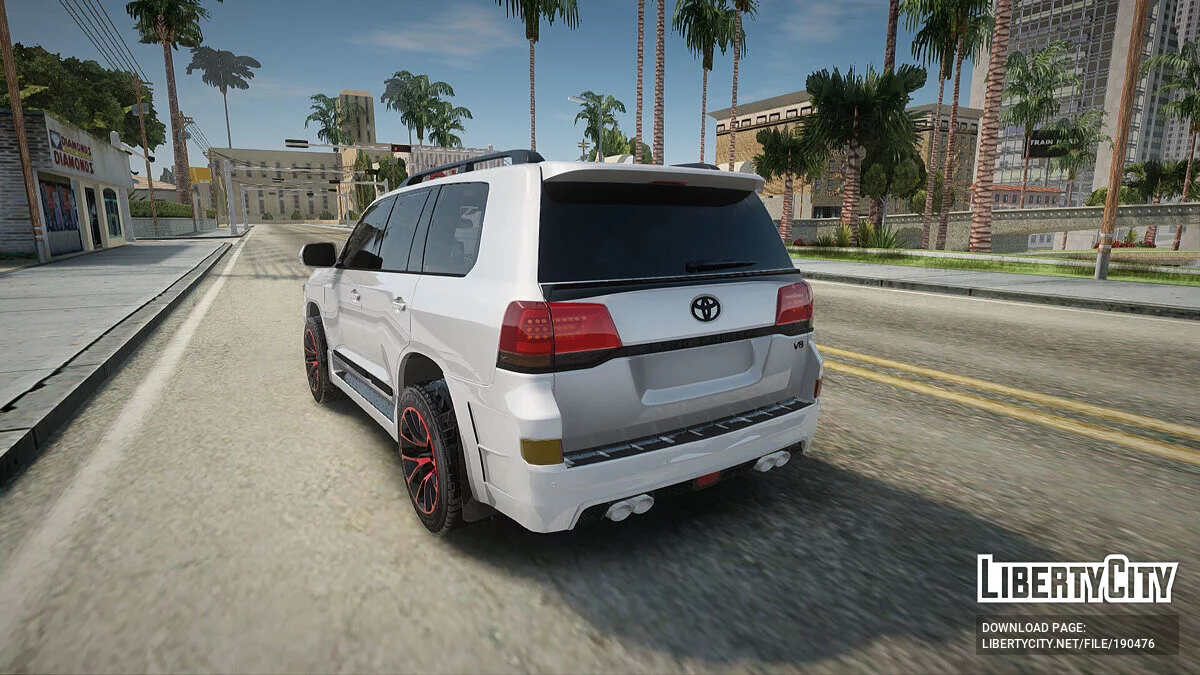 Toyota Land Cruiser 200 Mz Speed / GTA San Andreas