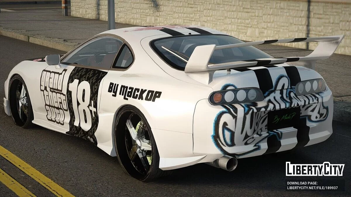 Toyota Supra Full Tuning V2 / GTA San Andreas