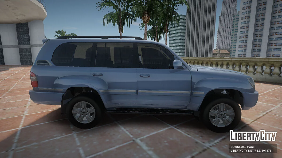 Toyota Land Cruiser 100 2007 / GTA San Andreas