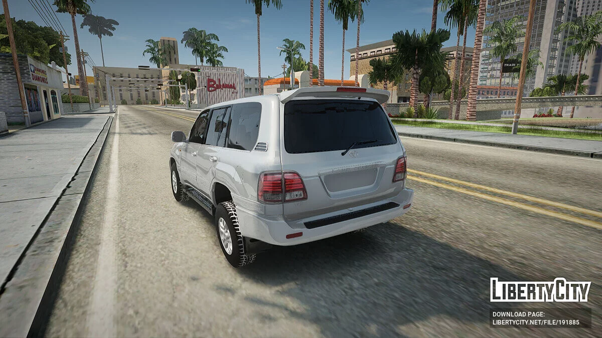 Toyota Land Cruiser 100 VX / GTA San Andreas