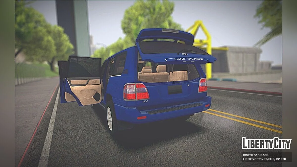 Toyota Land Cruiser 100 / GTA San Andreas