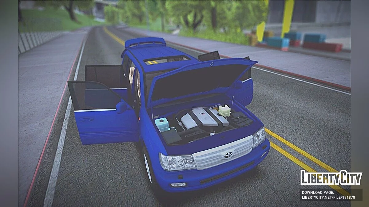 Toyota Land Cruiser 100 / GTA San Andreas