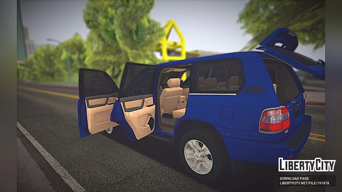 Toyota Land Cruiser 100 / GTA San Andreas