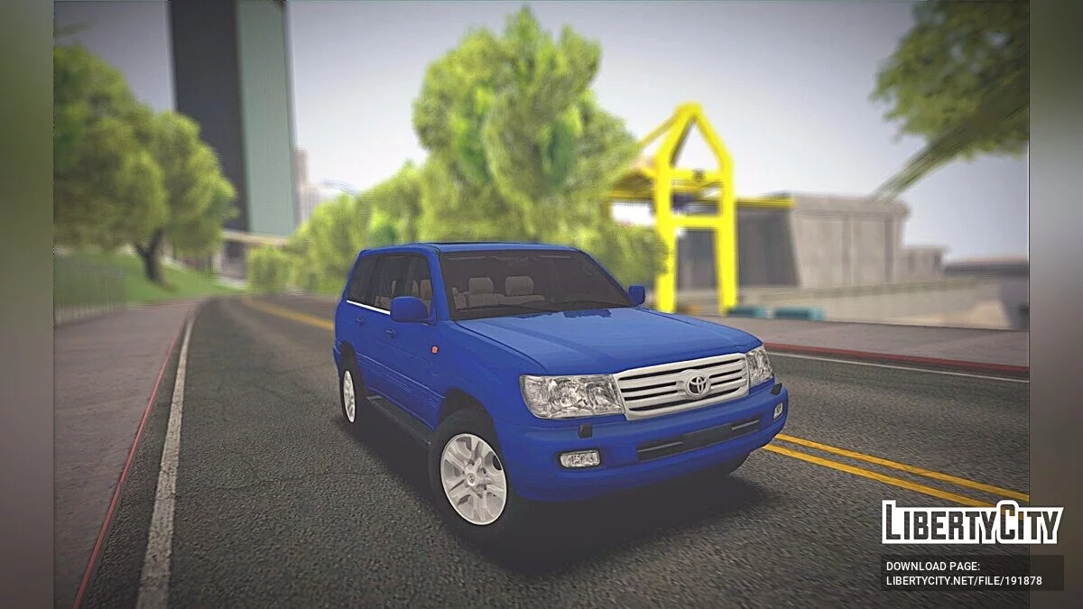 Toyota Land Cruiser 100 / GTA San Andreas