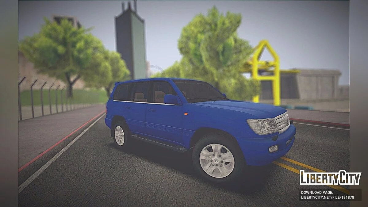 Toyota Land Cruiser 100 / GTA San Andreas