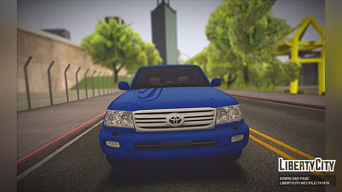 Toyota Land Cruiser 100 / GTA San Andreas