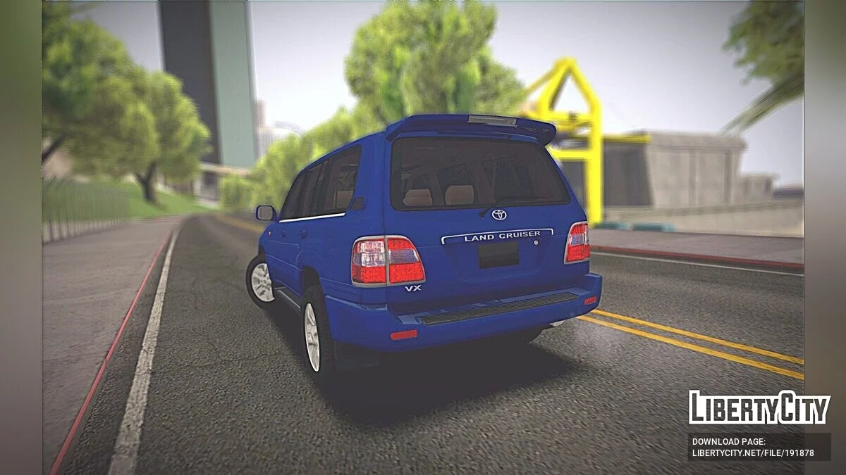 Toyota Land Cruiser 100 / GTA San Andreas