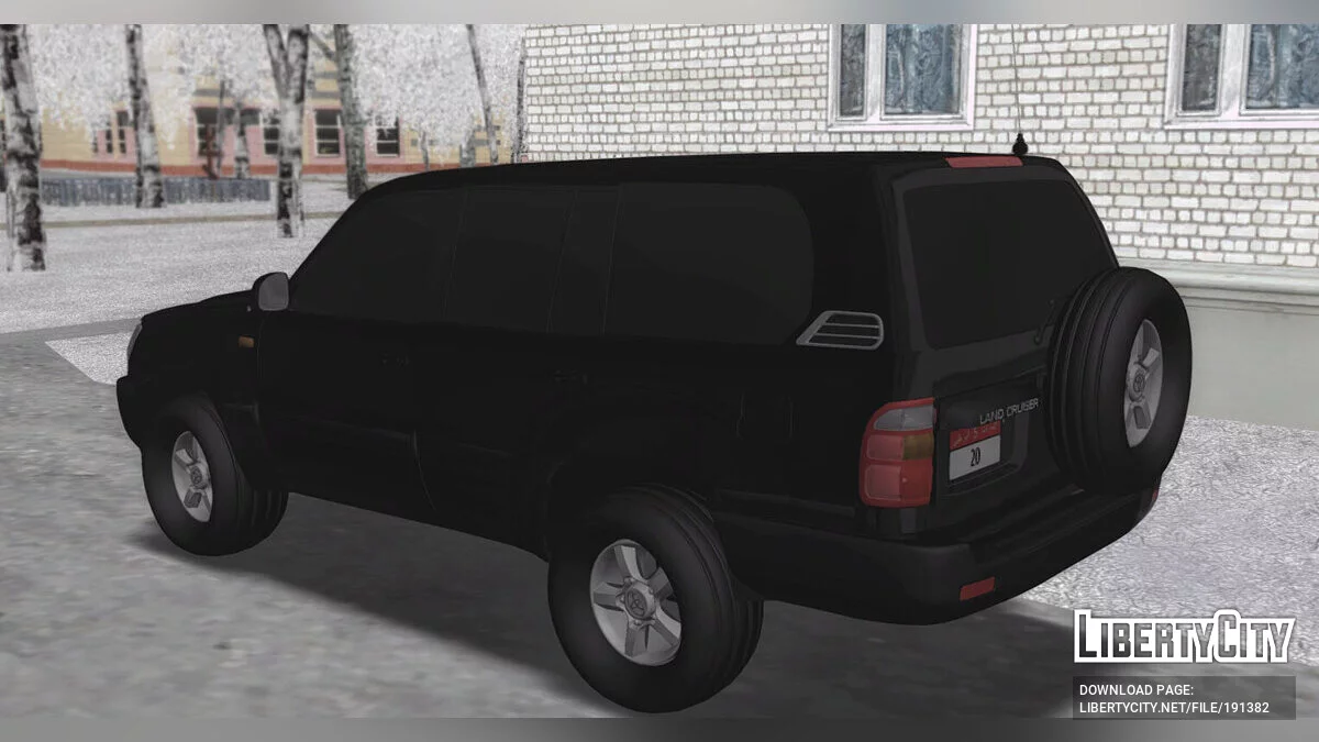 Toyota Land Cruiser 105 2006 / GTA San Andreas