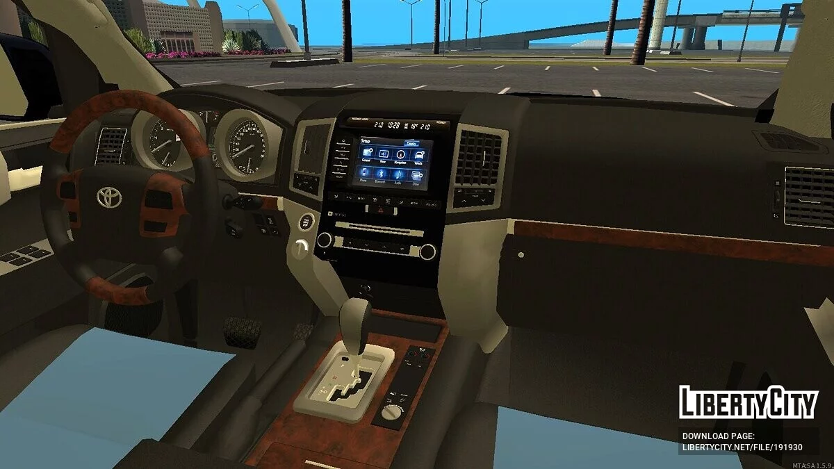 Toyota Land Cruiser 200 + CCD / GTA San Andreas