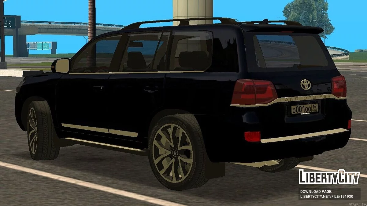 Toyota Land Cruiser 200 + CCD / GTA San Andreas