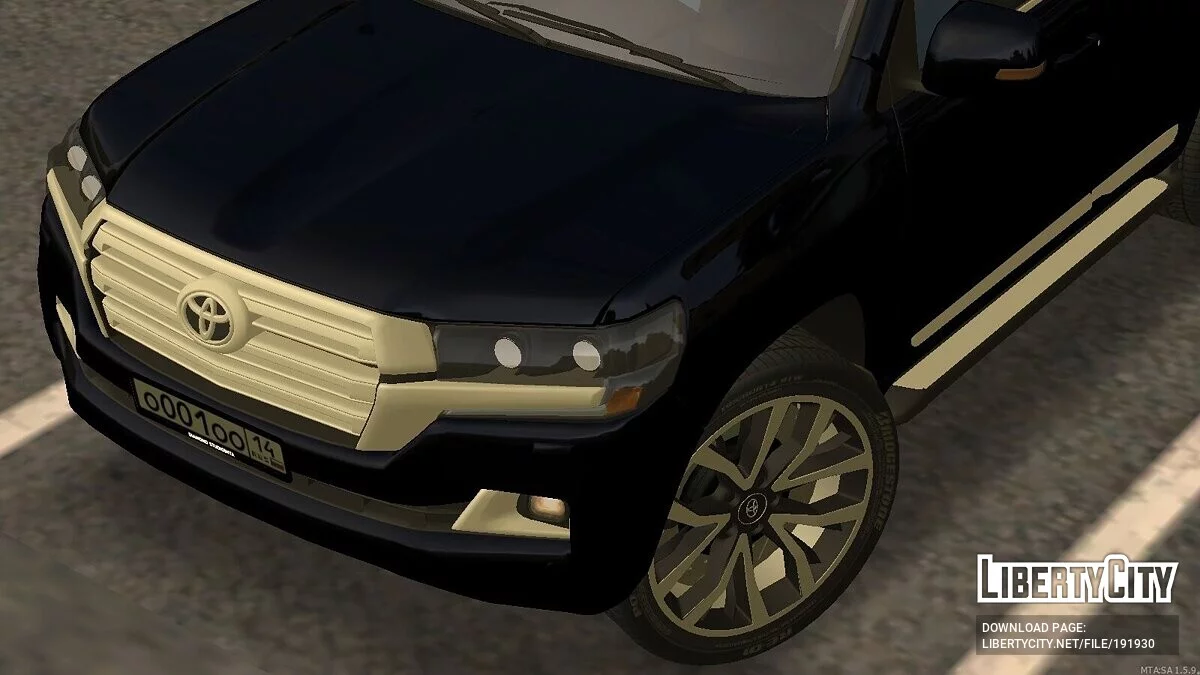 Toyota Land Cruiser 200 + CCD / GTA San Andreas