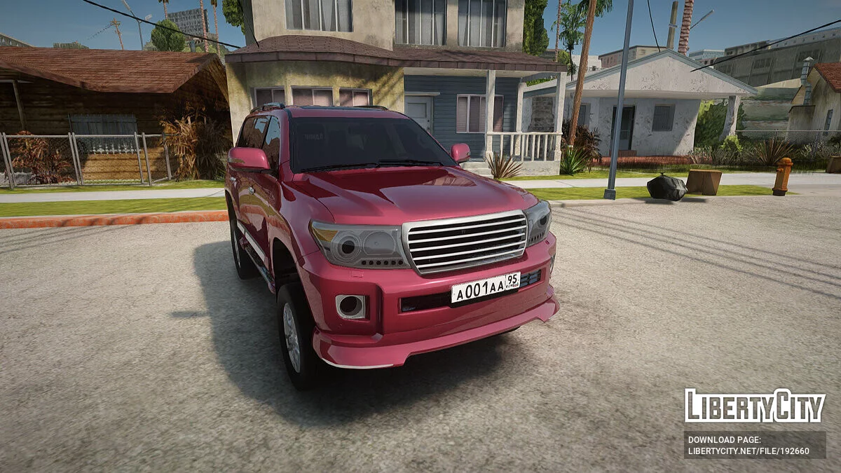 Toyota Land Cruiser 200 / GTA San Andreas