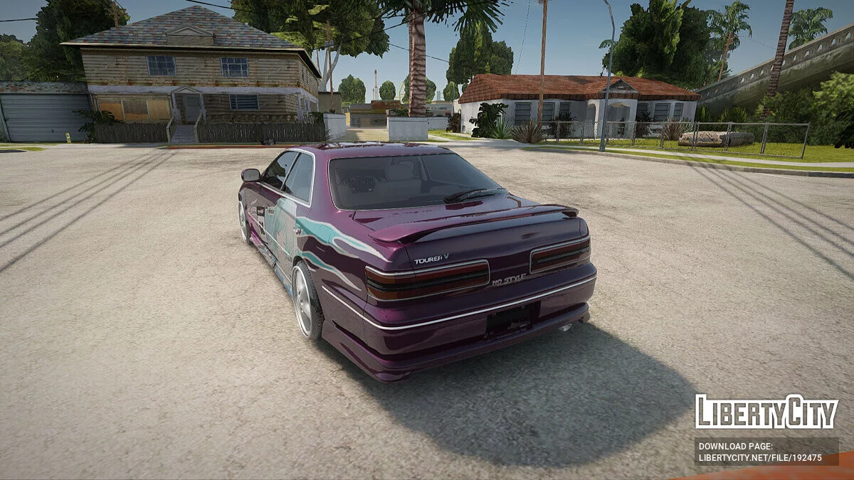 Toyota Mark II Tourer V Itasha / GTA San Andreas