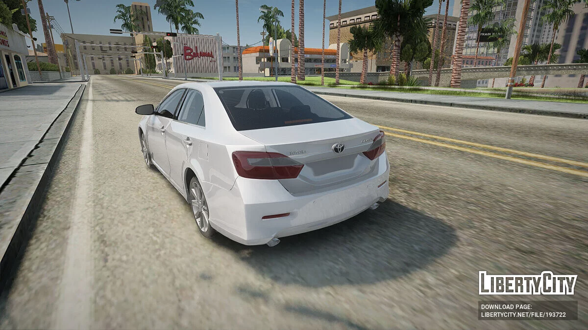 Toyota Camry v50 2013 / GTA San Andreas