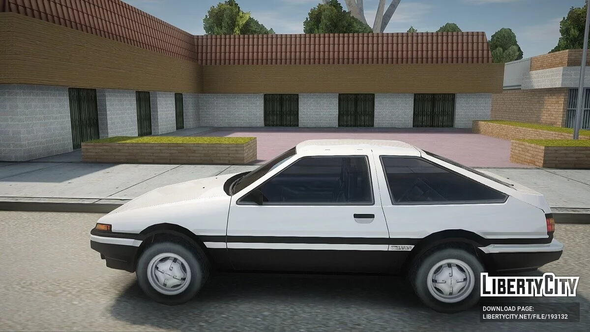 Toyota Sprinter Trueno ae85 / GTA San Andreas