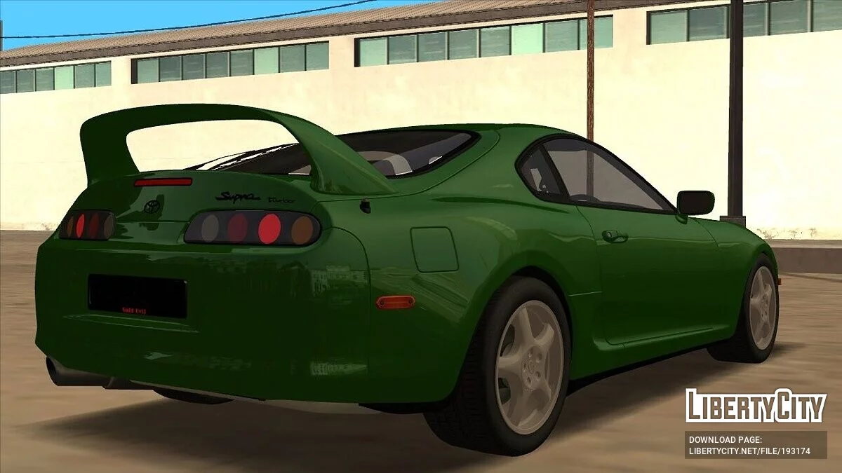 Toyota Supra A80 + CCD / GTA San Andreas
