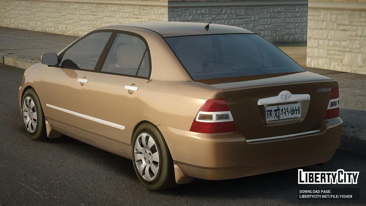 Toyota X Corolla Remastered / GTA San Andreas