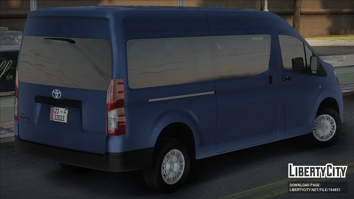 Toyota Hiace 2023 Iraqi Bus / GTA San Andreas