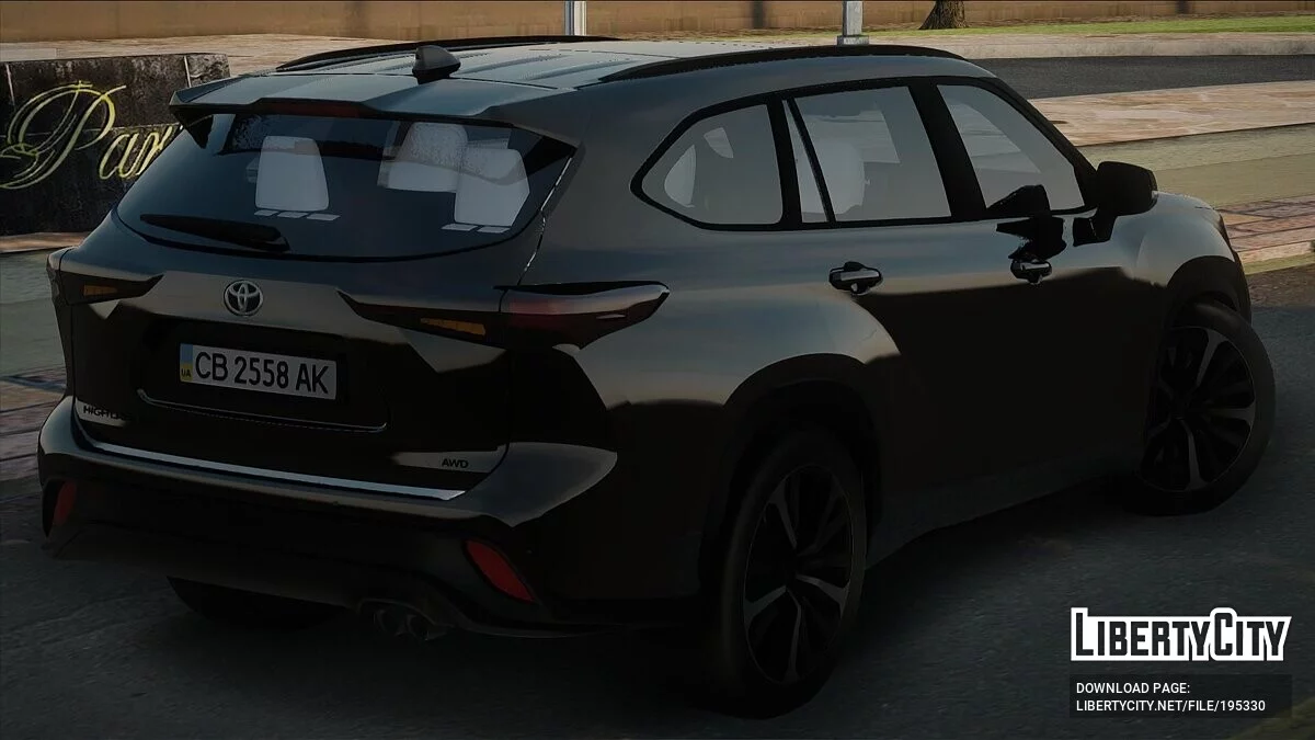 Toyota Highlander 2021 / GTA San Andreas