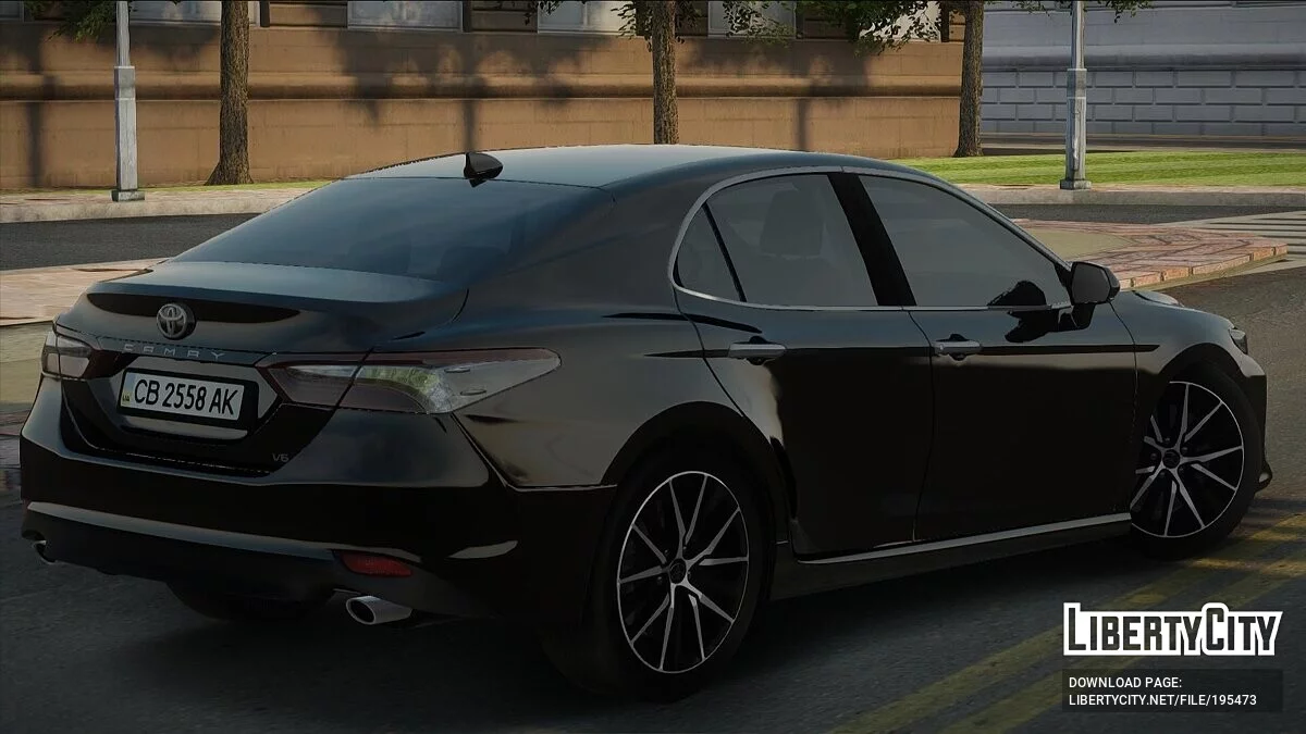 Toyota Camry V75 2022 / GTA San Andreas