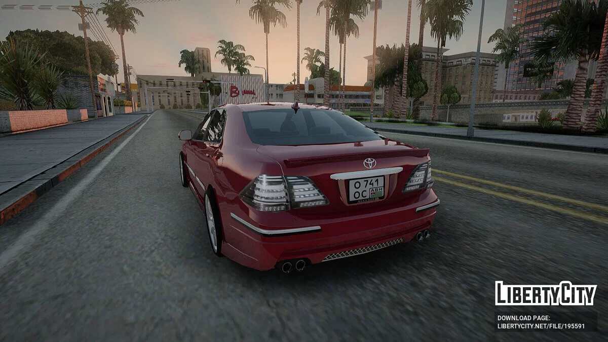 Toyota Crown Athlete S180 / GTA San Andreas