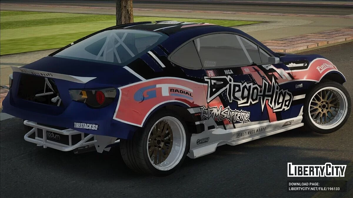 Toyota FRS GT86 Diego Higa Formula Drift 2023 / GTA San Andreas