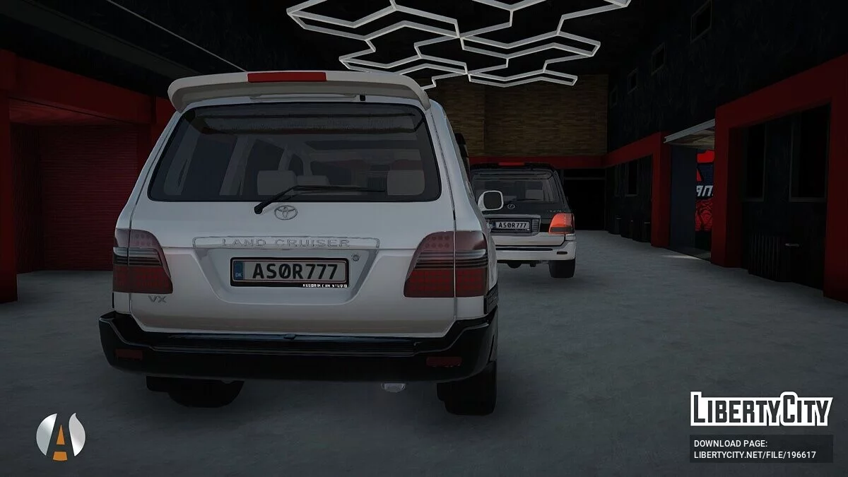Toyota Land Cruiser 100 / GTA San Andreas