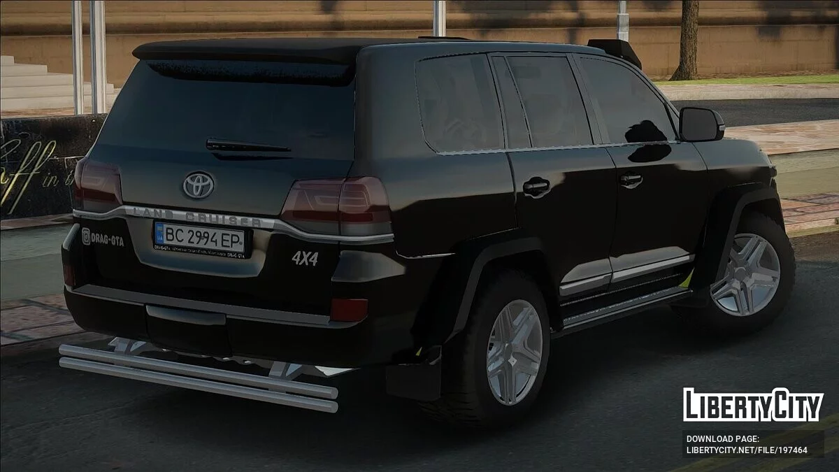 Toyota Land Cruiser 200 2016 / GTA San Andreas