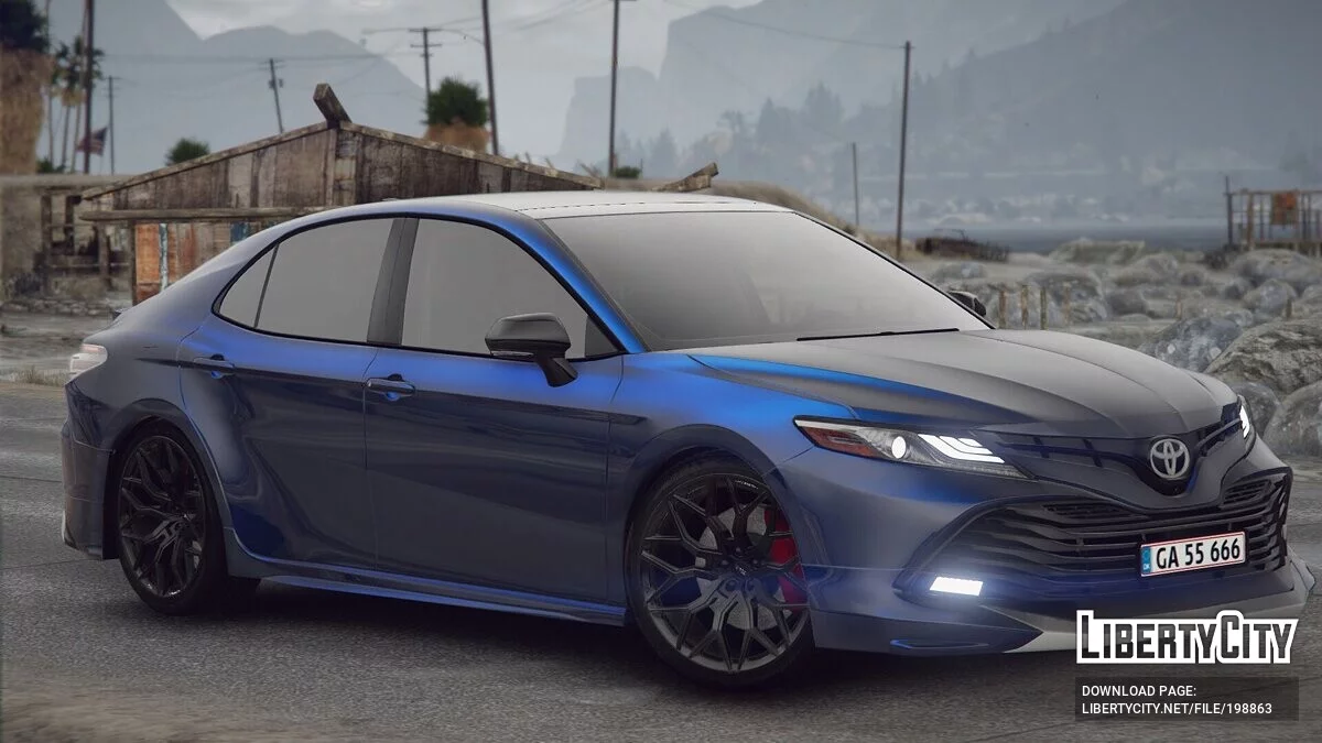 Toyota Camry V70 Modelista 2018 / GTA San Andreas