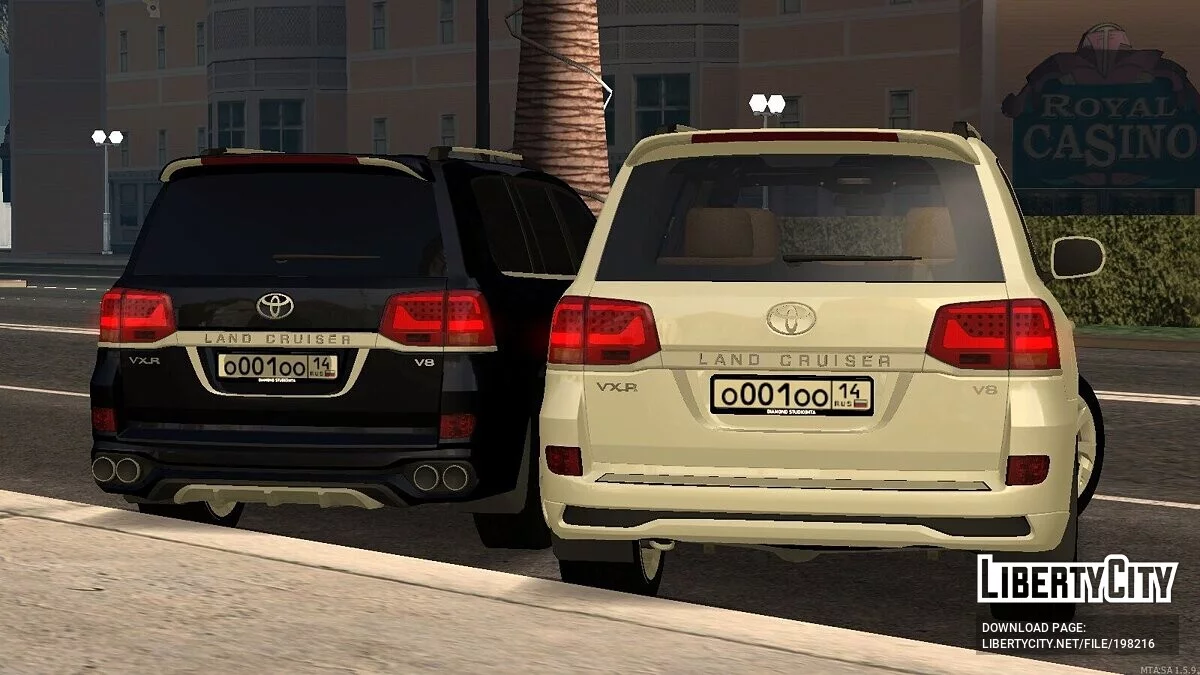 Toyota Land Cruiser 200 + CCD / GTA San Andreas