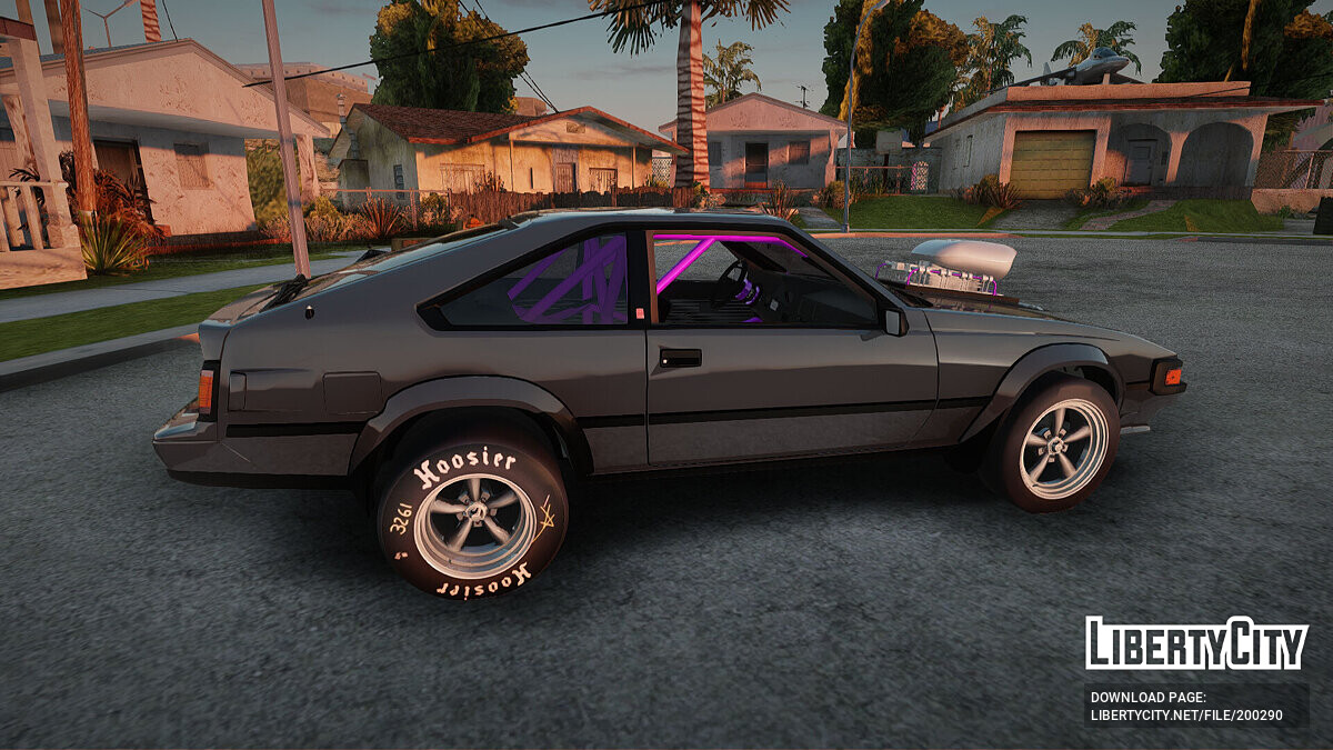 Скачать Toyota Celica Supra MK2 1984 Drag для GTA San Andreas