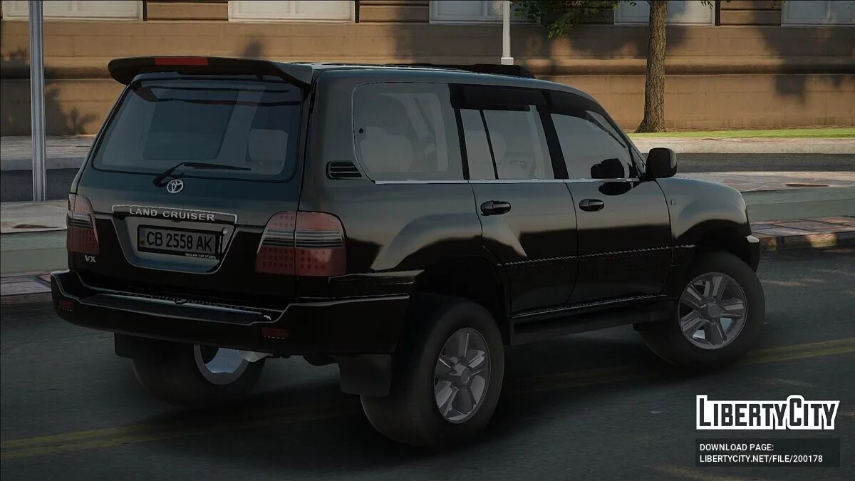 Toyota Land Cruiser 100 / GTA San Andreas