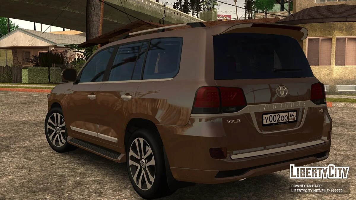 Toyota Land Cruiser 200 2017 / GTA San Andreas