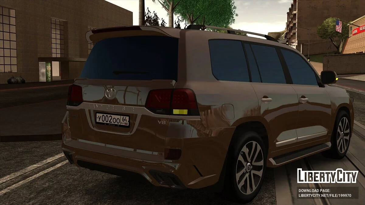Toyota Land Cruiser 200 2017 / GTA San Andreas