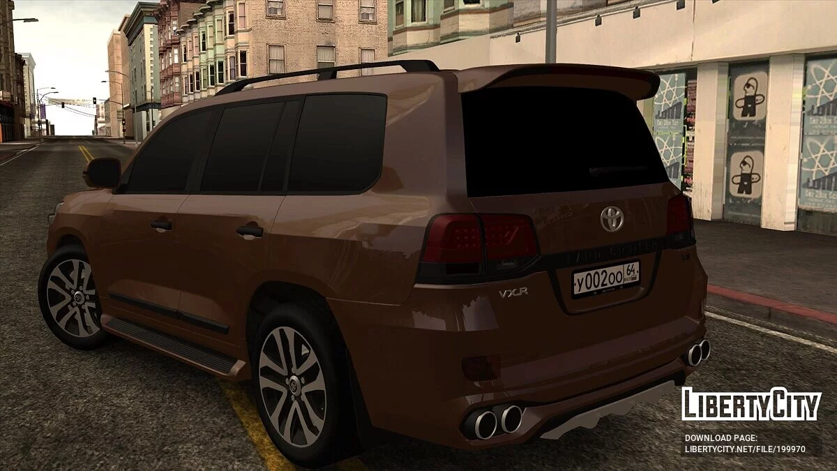Toyota Land Cruiser 200 2017 / GTA San Andreas